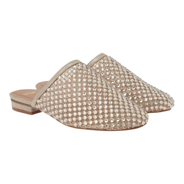 Exe Shoes Γυναικεία Παπούτσια MULES LOLA-347 700-374 Χρυσό W47003471741