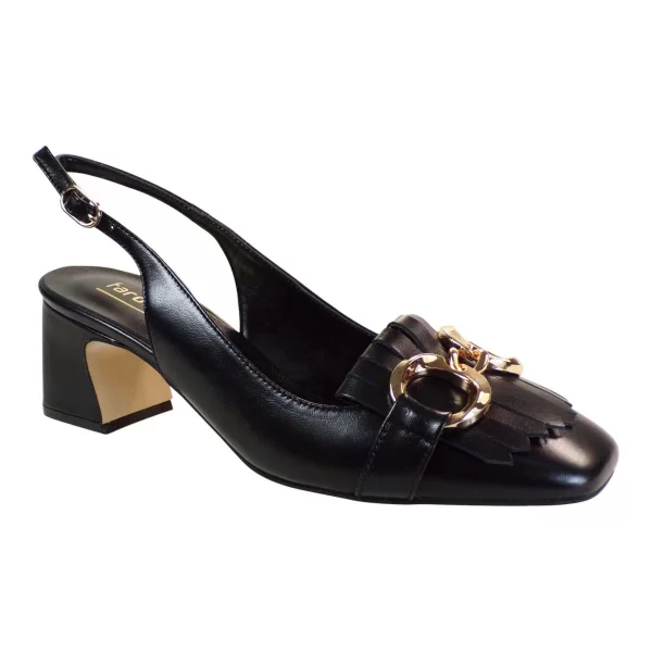 Fardoulis Shoes Γυναικεία Παπούτσια Γόβες 520-31A Μαύρο Δέρμα
