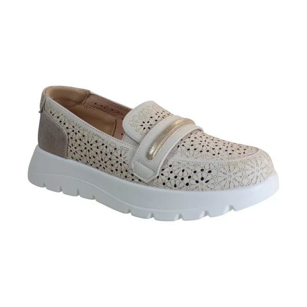 My soft Γυναικεία Παπούτσια Μοκασίνια 25M262 Μπέζ