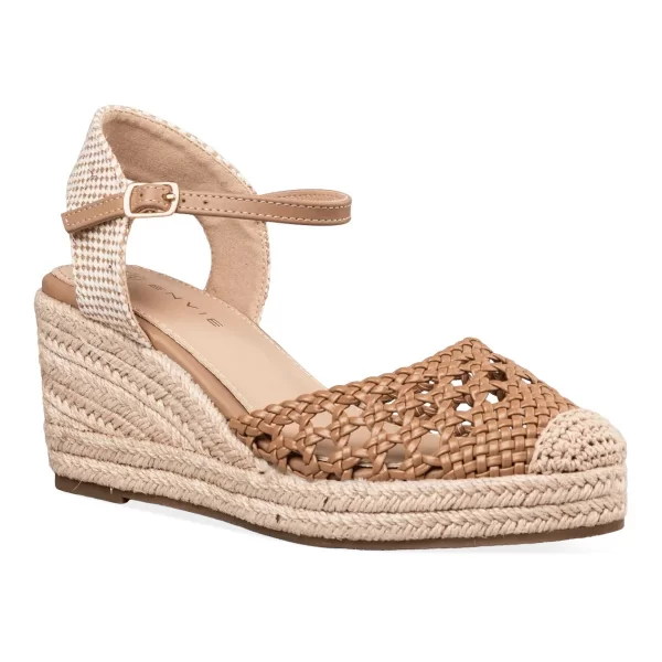 Envie Shoes Γυναικεία Παπούτσια Εσπαντρίγιες E42-21514-36 Μπέζ