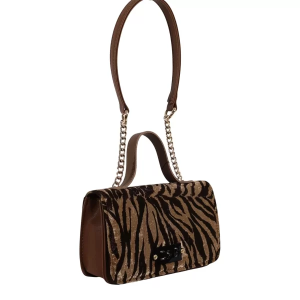 De Raggi Γυναικείες Τσάντες Ωμού-Χειρός Zebra Icon 25923-1201 Ταμπά-Ζεβρά