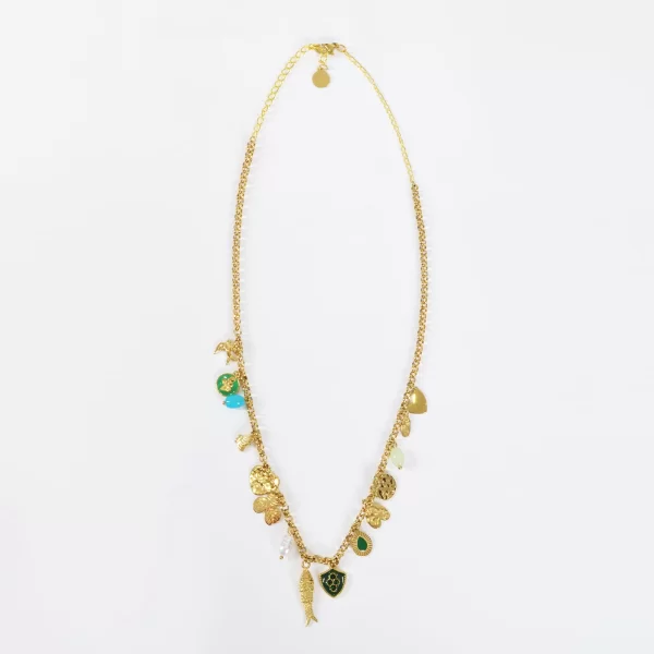 Κολιέ με κρεμαστά charms