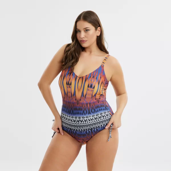 Ολόσωμο μαγιό tie dye