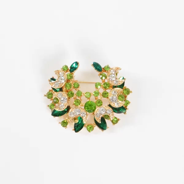 Καρφίτσα με πολύχρωμα στρας