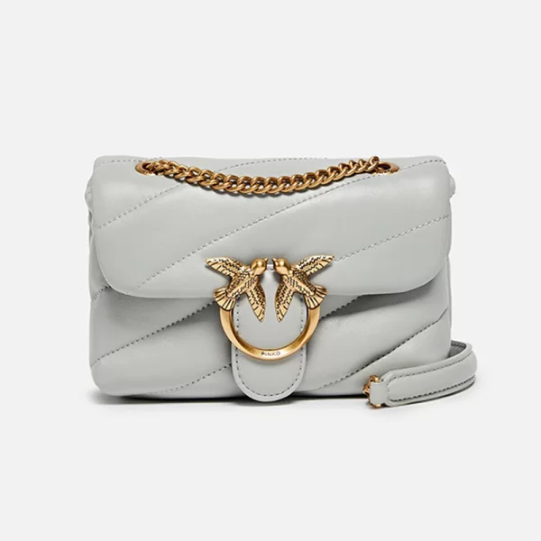 PINKO LOVE PUFF BABY CL SHEEP NAPPA 100040A0F2-K32Q LightGray