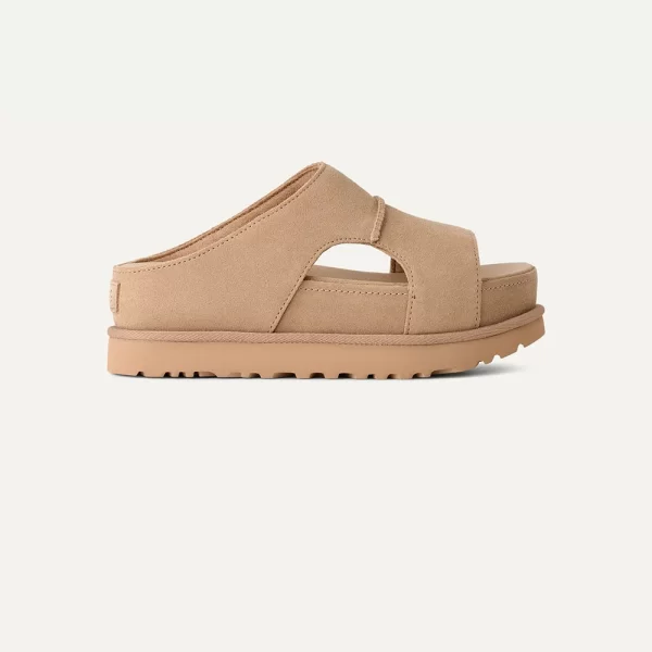 UGG Goldenstar Hi Cutout Slide 1175132-SAN Biege
