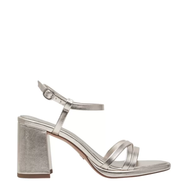 Γυναικεία πέδιλα Tamaris 1-28328-46 957 πλατίνα