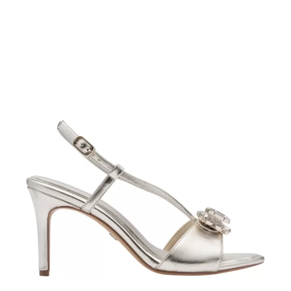 Γυναικεία πέδιλα Tamaris 1-28391-46 957 πλατίνα