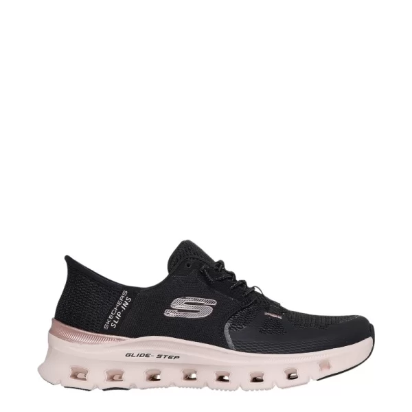 Γυναικεία sneakers SKECHERS 150438/BKRG GLIDE-STEP PRO-RADIANT STRIDE BLACK/ROSE GOLD μαύρο