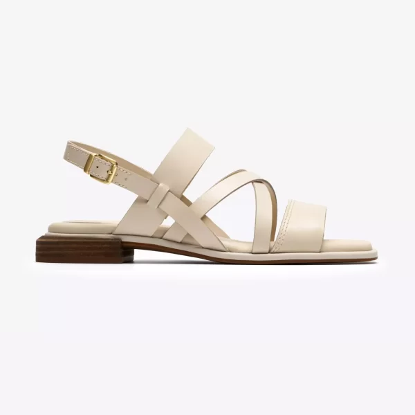 Clarks γυναικεία σανδάλια ''Ariany Strap'' - 26186578 Εκρού