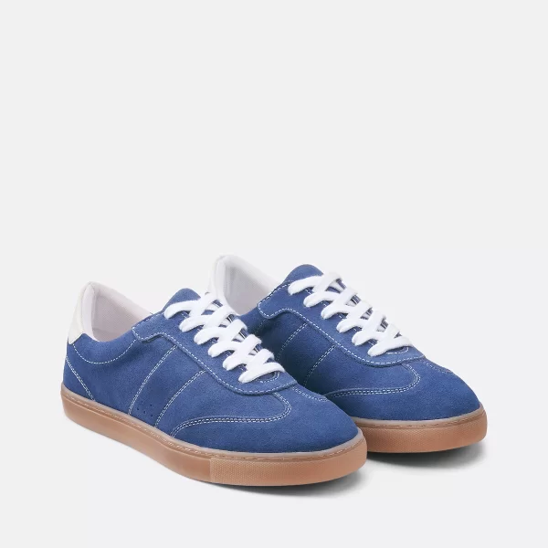 Αθλητικά παπούτσια ρετρό από σουέτ δέρμα