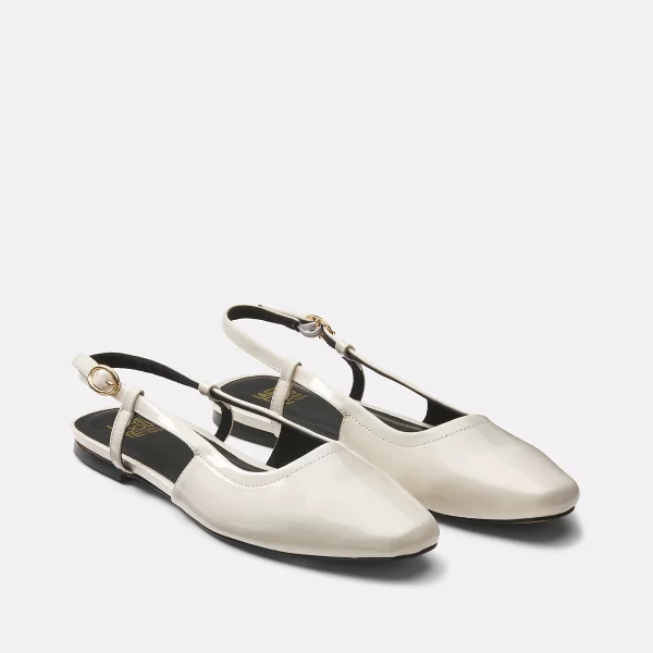 Μπαλαρίνες λουστρίνι slingback