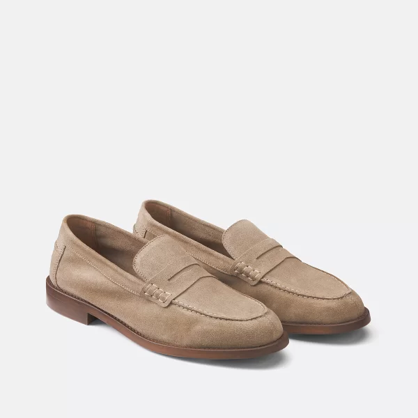 Δερμάτινα σουέτ μοκασίνια