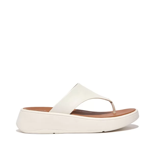 Σαγιονάρες FitFlop F-MODE LEATHER TOE-POST SANDALS