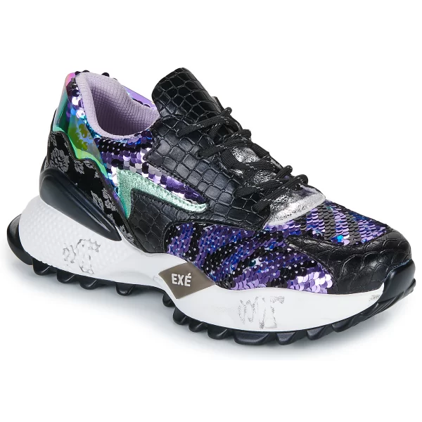 Xαμηλά Sneakers Exé Shoes D190608-17-PU-BLACK