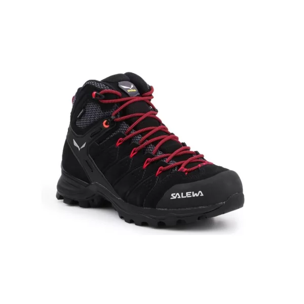 Salewa ALP Mate Mid 61385-0998 Γυναικεία Ορειβατικά Μποτάκια Αδιάβροχα Μαύρα