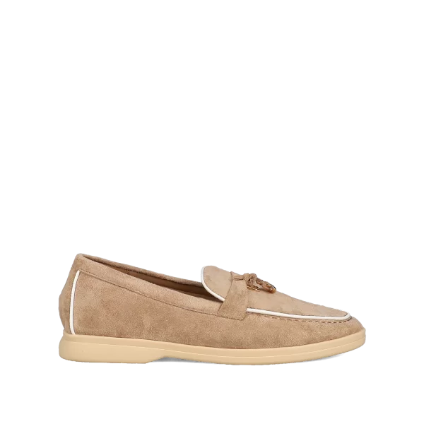 Taupe loafer