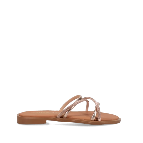 Ροζ χρυσό σανδάλι