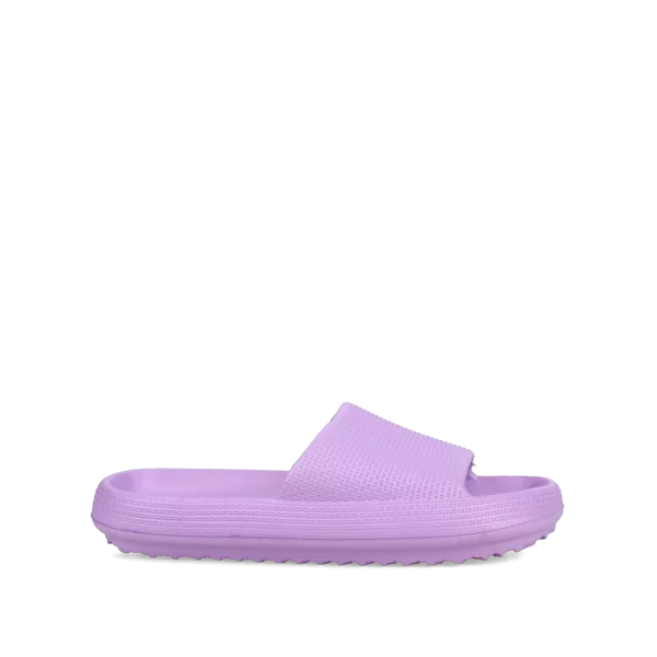 Μωβ chunky beach slide