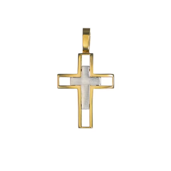 Σταυρός Δίχρωμος Κ14 - 13015