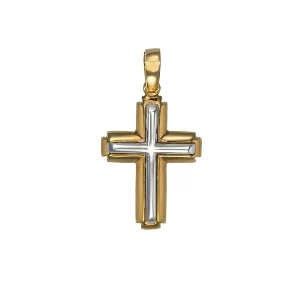 Σταυρός Δίχρωμος Κ14 - 06097