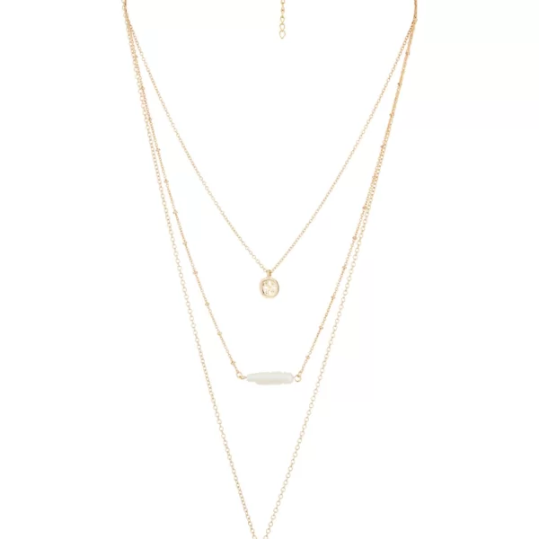 Jewels Bazaar - Γυναικείο Κολιέ MOONSTONE