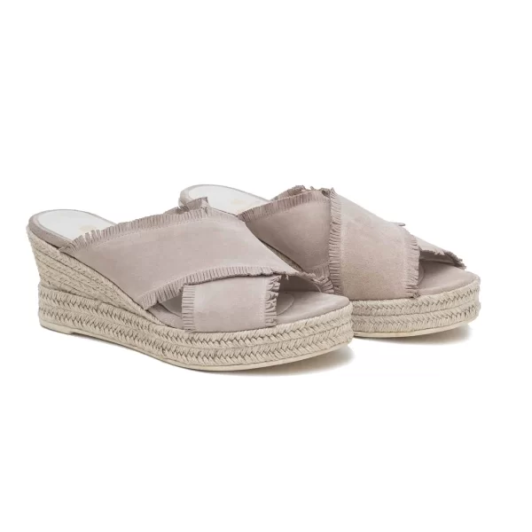 Δερμάτινα Platforms Art 1SS52 Beige