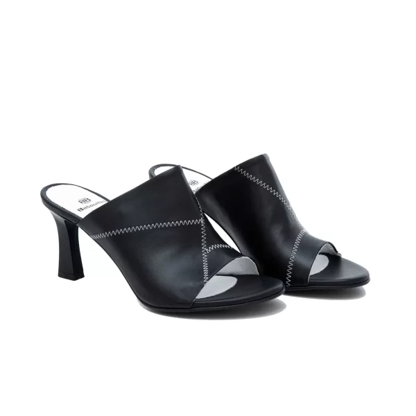 Δερμάτινα Mules Art 1SS78 Black