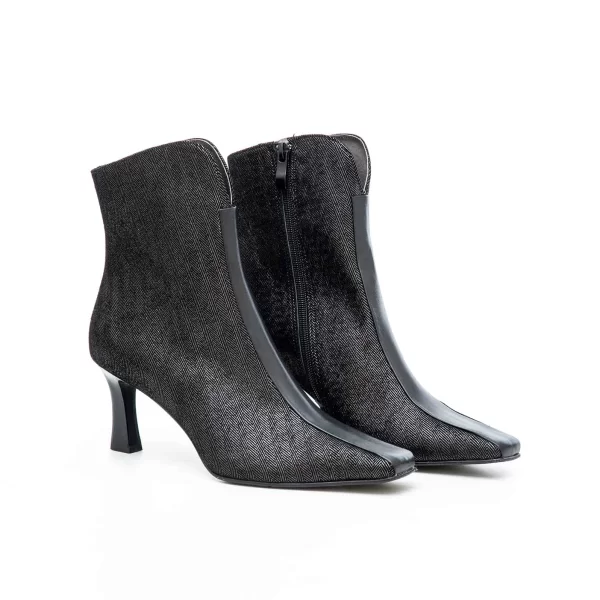 Δερμάτινα Μποτάκια Art 20FW89 Black