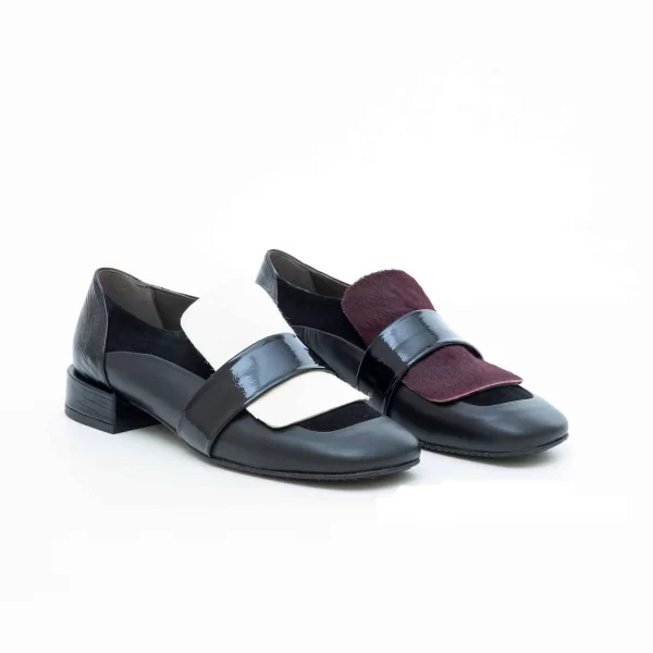 Δερμάτινα Μοκασίνια Art 20FW09 Black