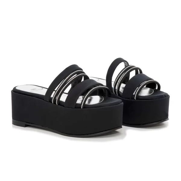 Δερμάτινα Platforms Art 18SS217 Black