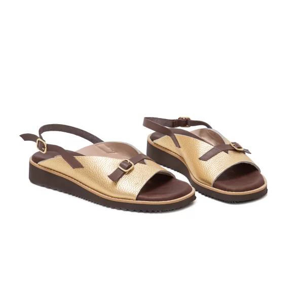 Δερμάτινα Πέδιλα Flatforms Art 4SS214