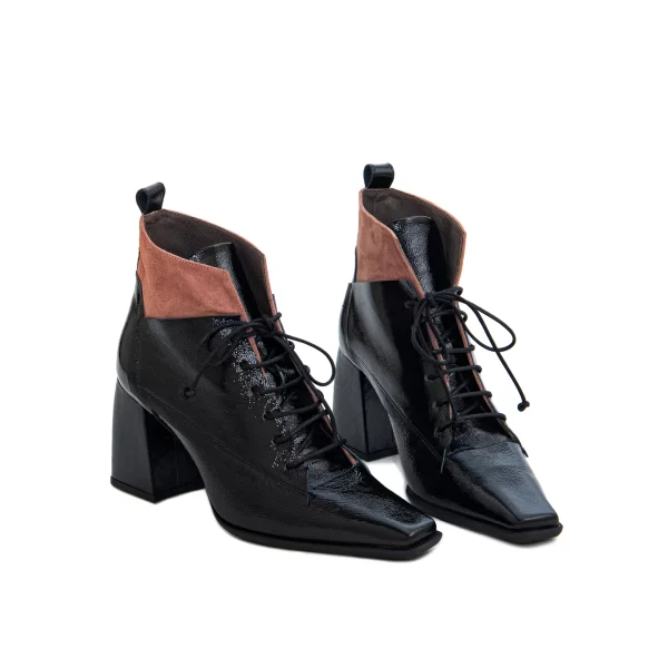 Δερμάτινα Μποτάκια Ankle Boots Art 3fw89
