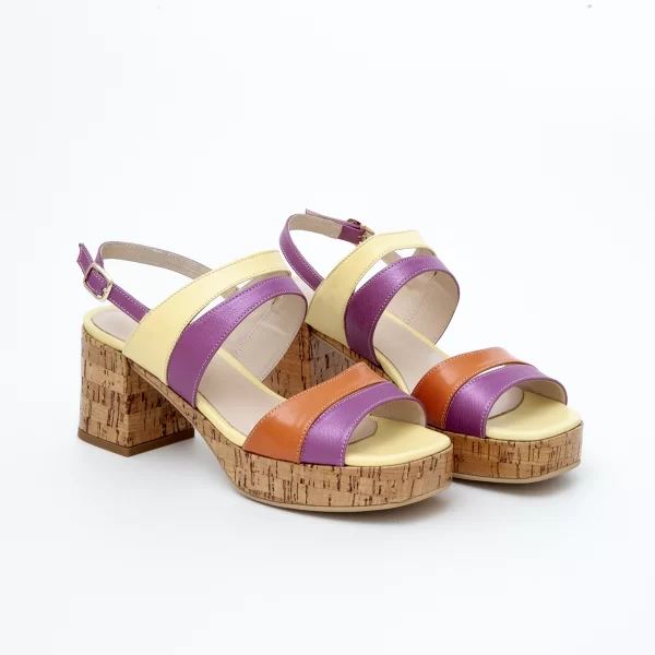 Δερμάτινα Πέδιλα Platforms Art 3SS49