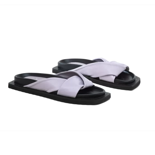 Δερμάτινα Πέδιλα Flat Art 2SS17