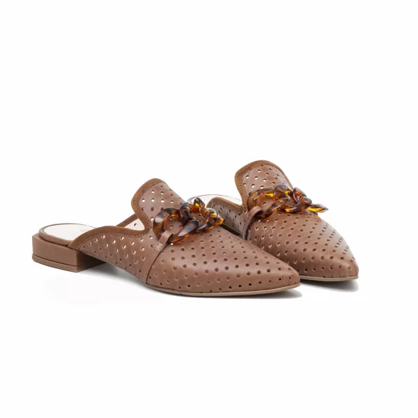 Δερμάτινα Mules Art 2SS02