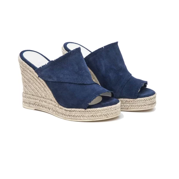 Δερμάτινα Platforms Art 1SS93 Blue