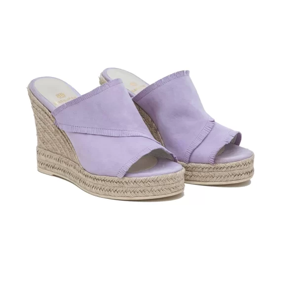 Δερμάτινα Platforms Art 1SS93 Lila