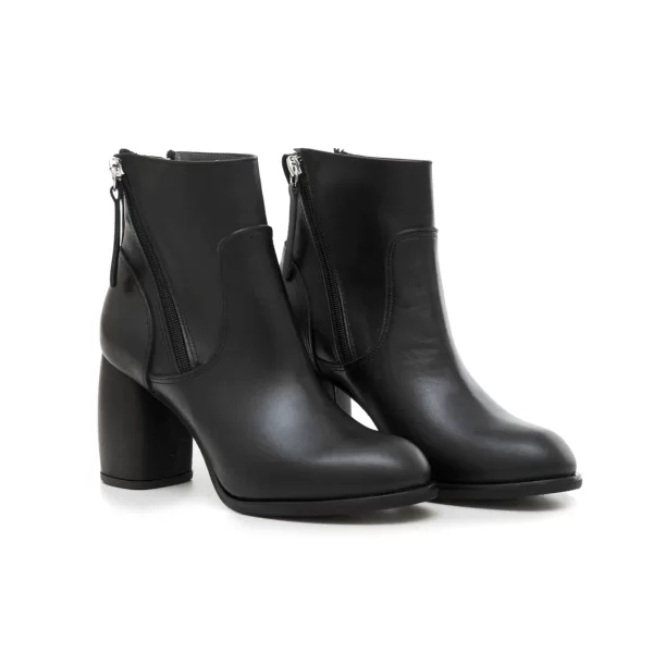 Δερμάτινα Μποτάκια Art 19FW79 Black