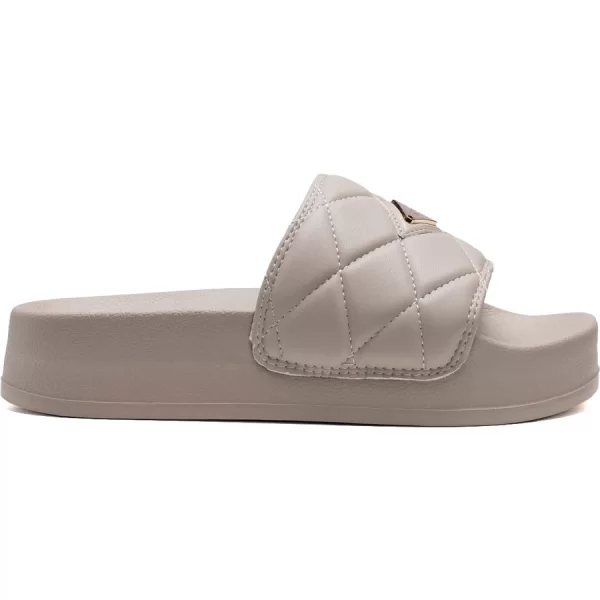 REPLAY μπεζ σαγιονάρα LOTTY QUILT