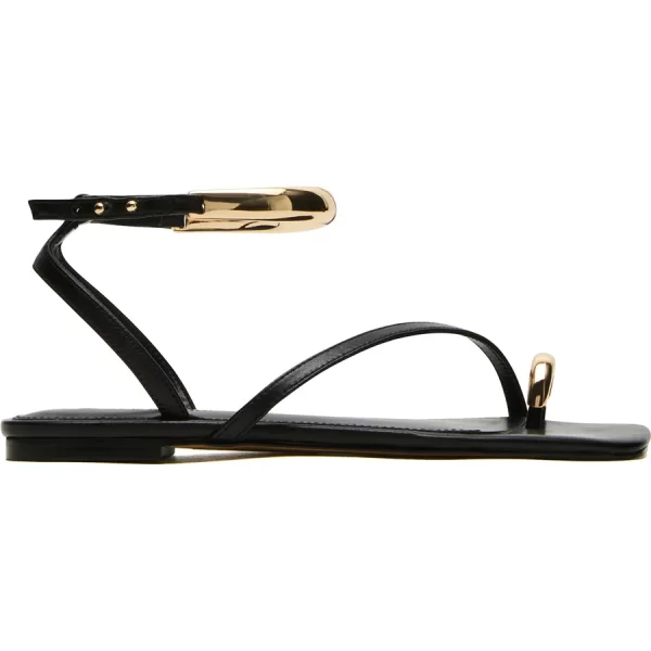 STEVE MADDEN μαύρο σανδάλι ODYSSEY