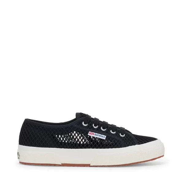 Superga 2750 Mesh Black Sneakers Μαύρο