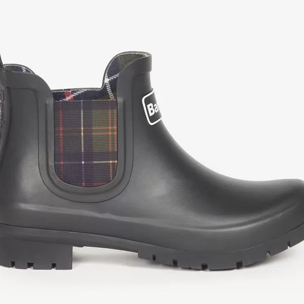 Barbour Γυναικείες Kingham Wellington Γαλότσες LRF0088BK11 Μαύρο