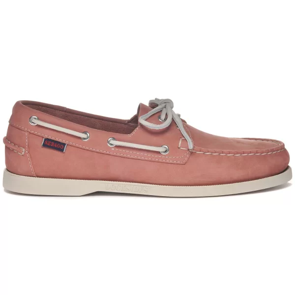 Sebago Docksides Portland Γυναικεία Nubuck Παπούτσια 74121SW Ρόζ
