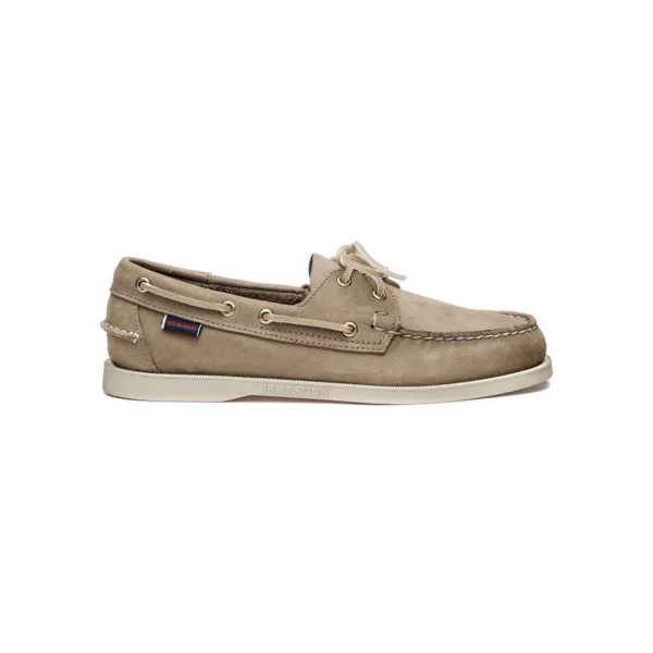 Sebago Docksides Portland Γυναικεία Nubuck Παπούτσια 74121SW Μπέζ