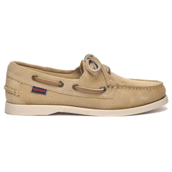 Sebago Portland Flesh Out Γυναικεία Παπούτσια L781111W Μπέζ