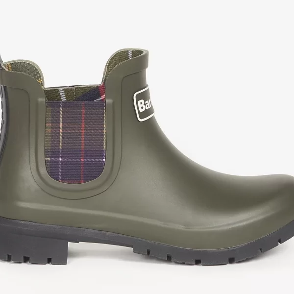 Barbour Γυναικείες Kingham Wellington Γαλότσες LRF0088OL11 Λαδί