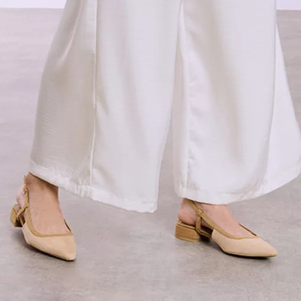 Παπούτσια ίσια με σουέντ όψη SQ1697.A027+2