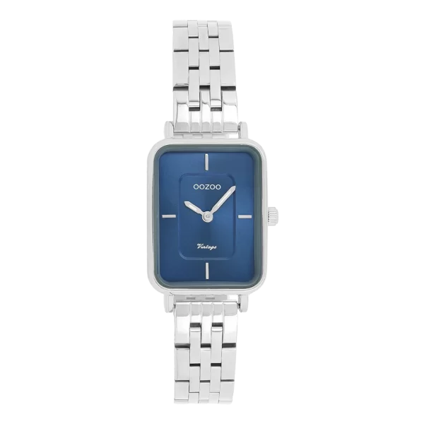 OOZOO Vintage - C20417, Silver case with Stainless Steel Bracelet