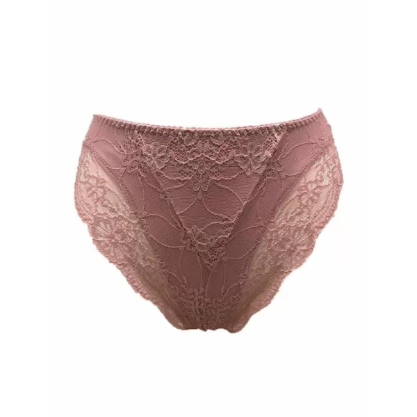 Slip με δαντέλα | 791/C ΡΟΖ ΣΚΟΥΡΟ